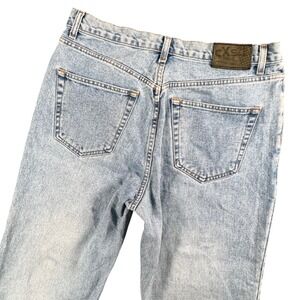 VTG cXs2i Mens 34x30 Light Wash Straight Leg Denim‎ Jeans 90s Retro Y2K Grunge